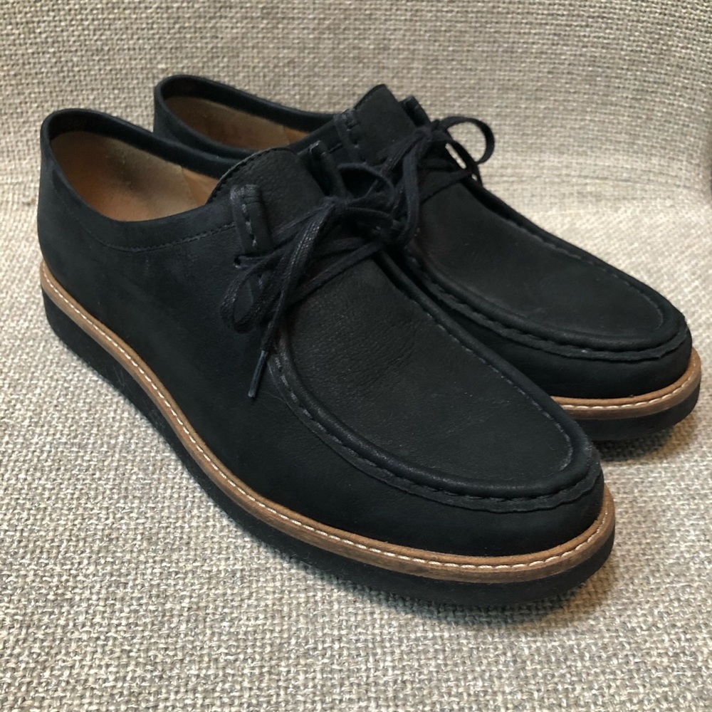 Clarks black loafer